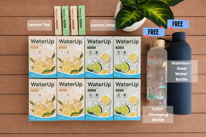 Double Gift Mix Bundle - 120 Sachets + 2 FREE Bottles 🩵 Best Value